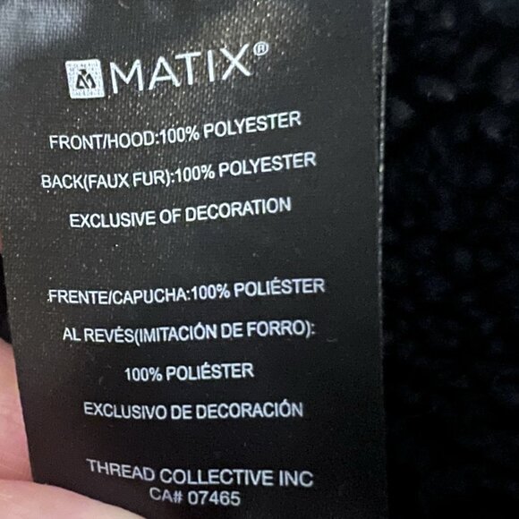 Matix Jacket Men’s Large Plaid Sherpa Lined Snap Front Flannel Shacket Layers - Picture 8 of 13